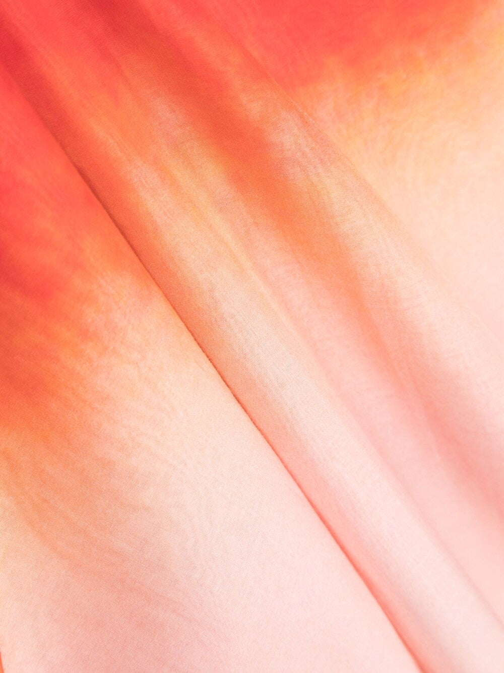 Alexander McQueen gradient-effect logo scarf