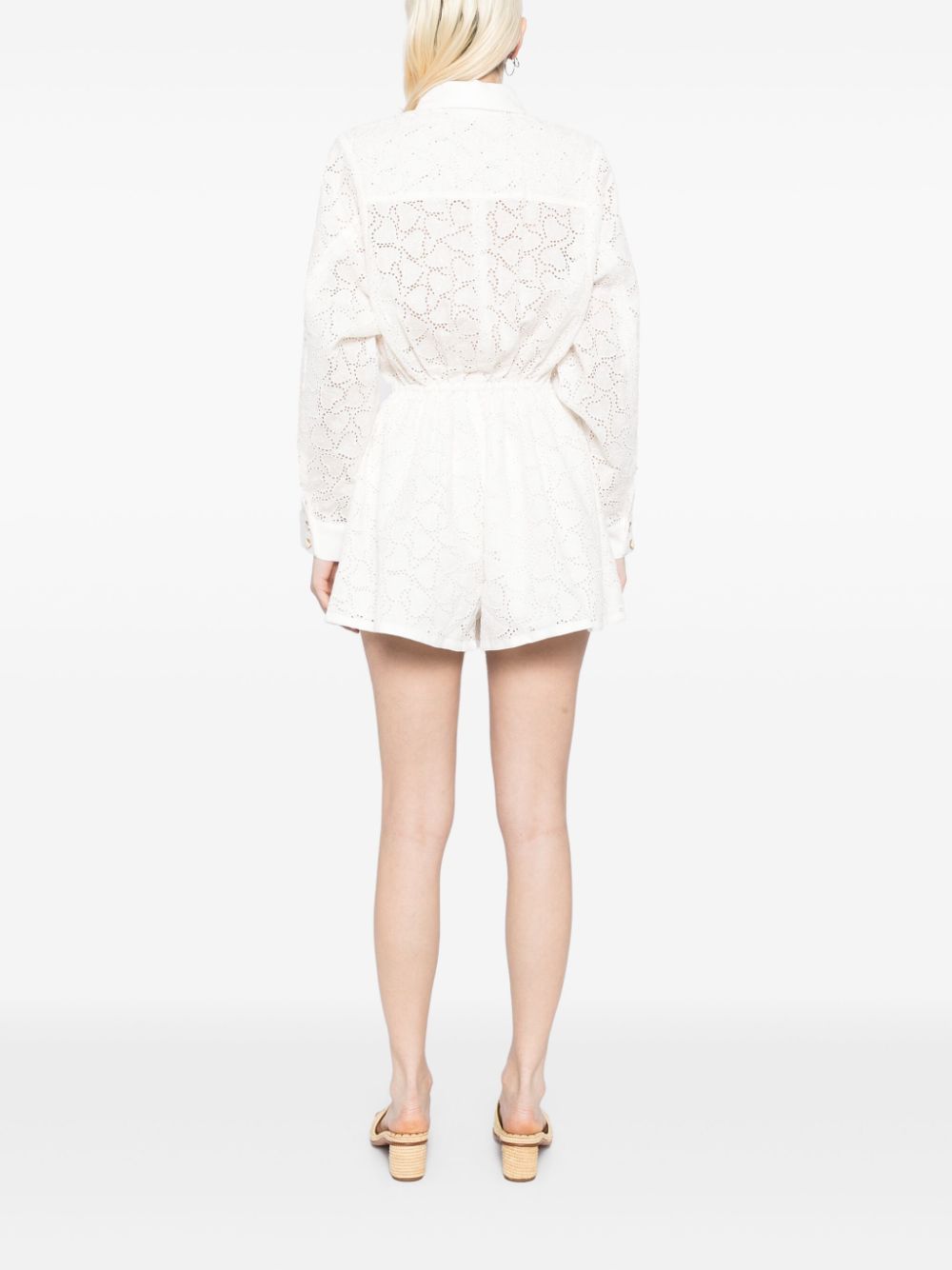 Zimmermann Crush embroidered jumpsuit