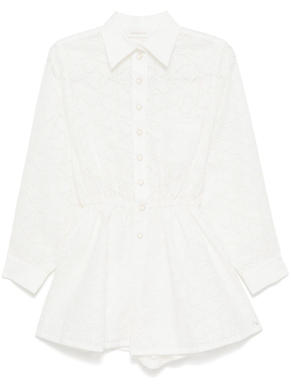 Zimmermann Crush embroidered jumpsuit