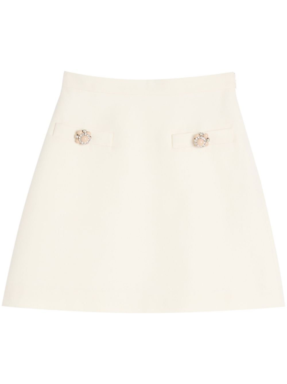 Valentino Crepe Couture Skirt