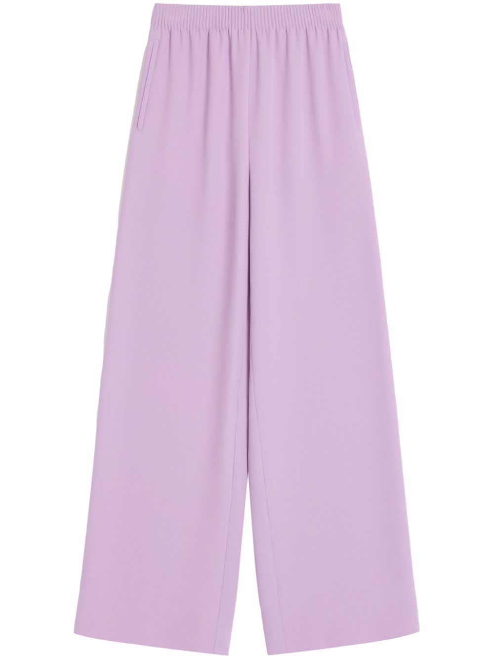 Valentino Silk Wide-Leg Trousers