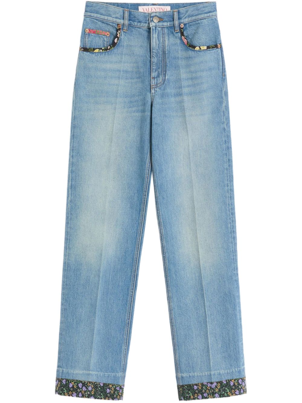 Valentino Denim Boyfriend Jeans