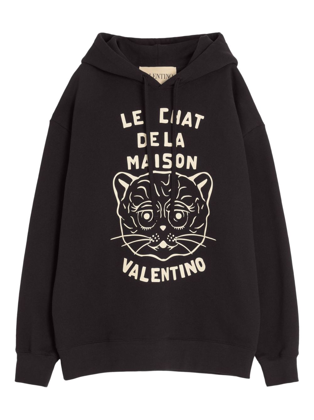 Valentino Chat de La Maison patch hoodie