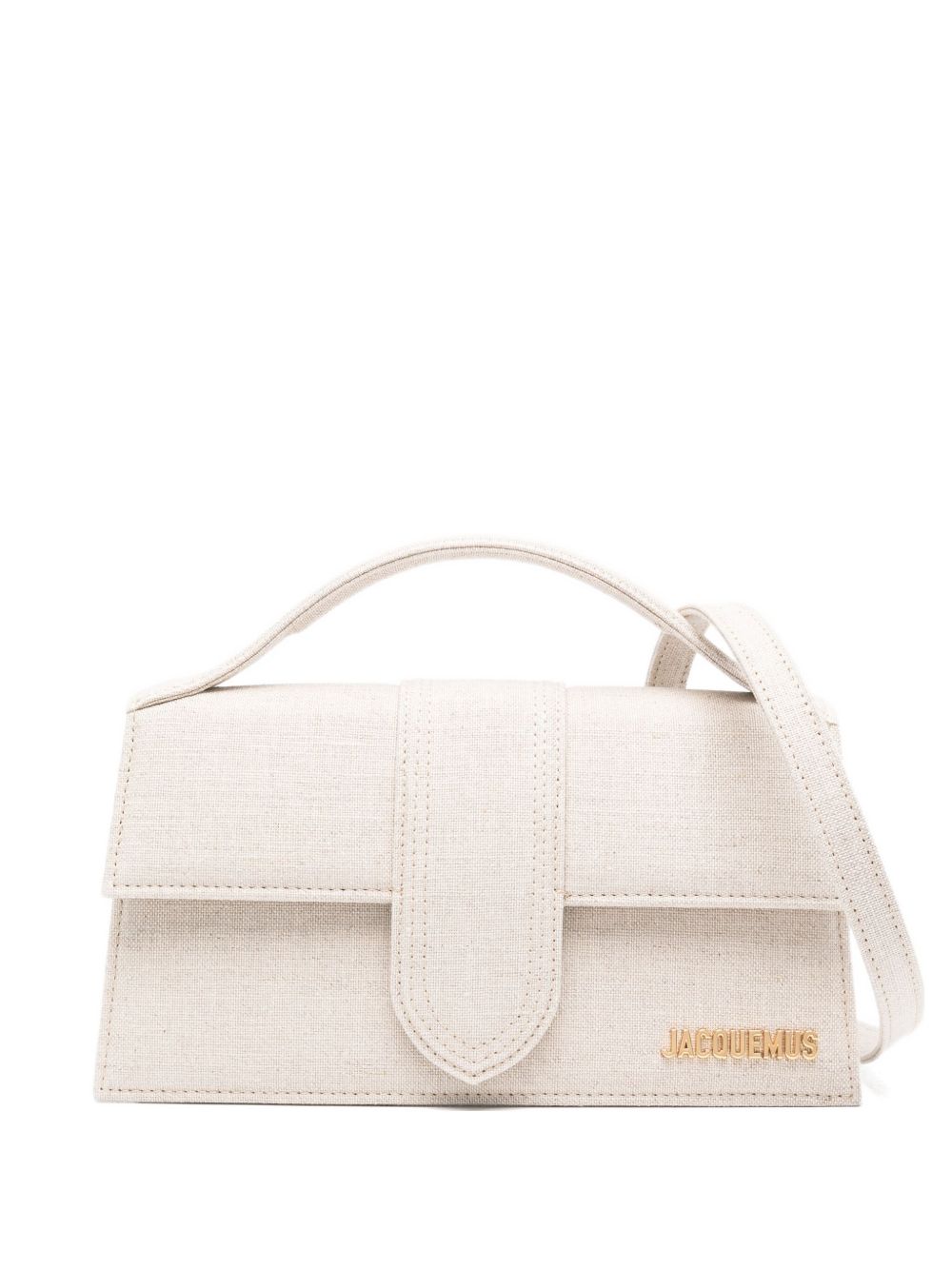 JACQUEMUS The Big Child Shoulder bag with flap.