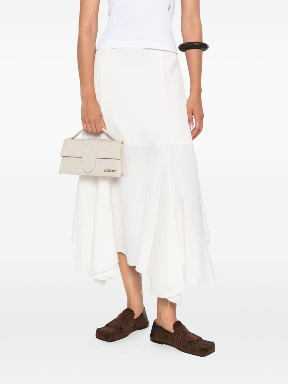 JACQUEMUS The Big Child Shoulder bag with flap.