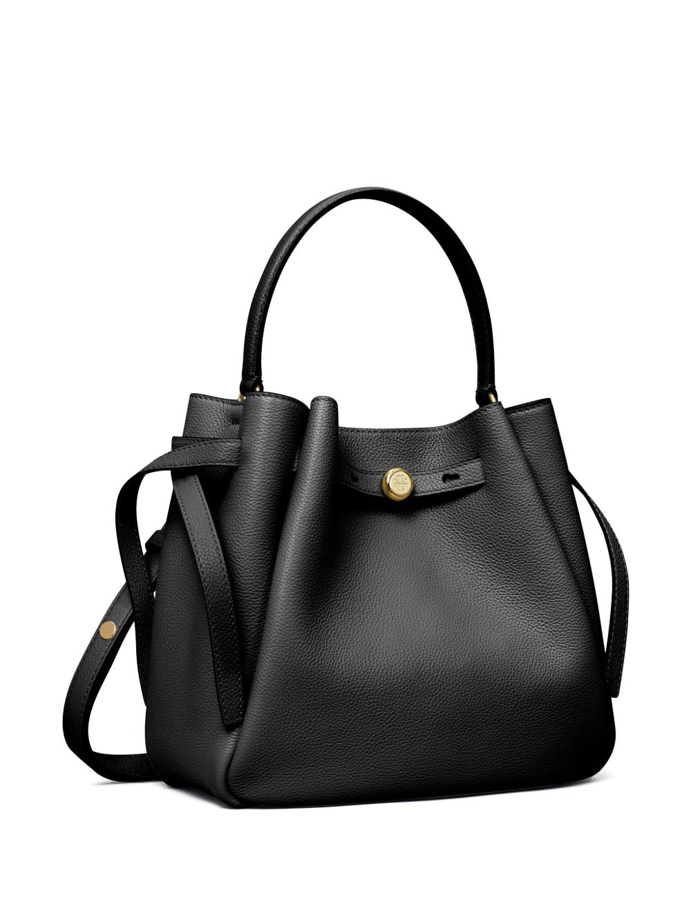 Tory Burch Romy pebbled bucket bag