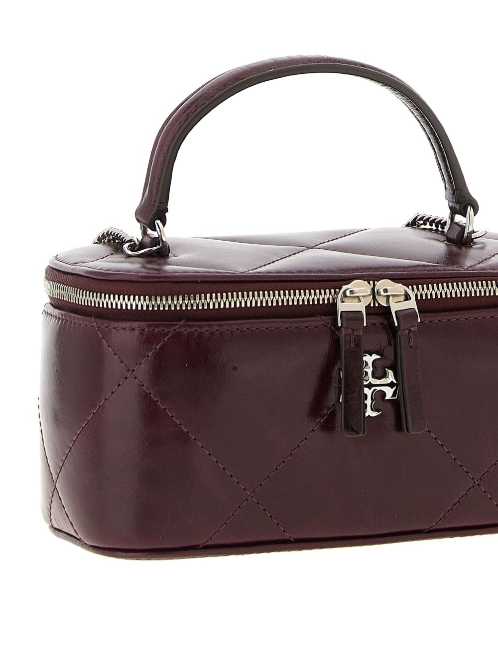 Tory Burch Kira Diamond Quilt Distressed Vanity Case