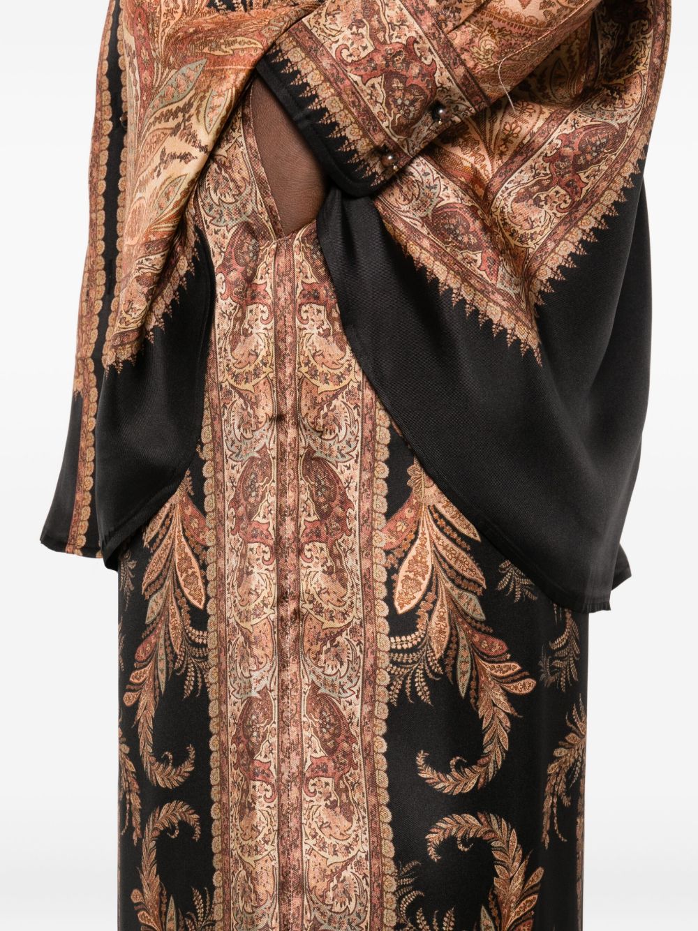 Zimmermann Paisley-print drawstring trousers