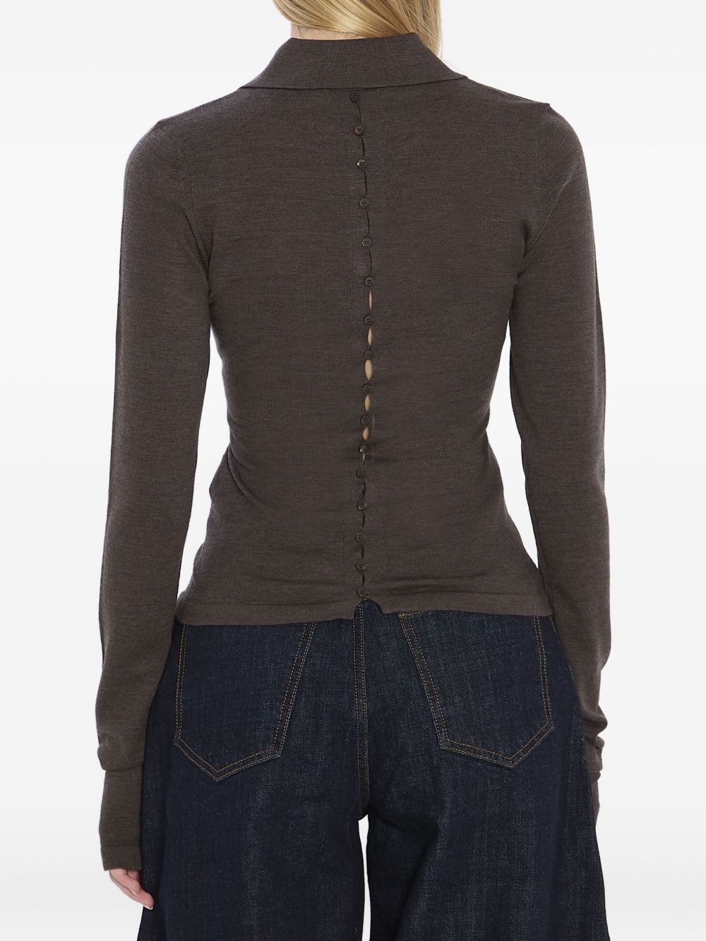 JACQUEMUS T-shirts and Polos Brown
