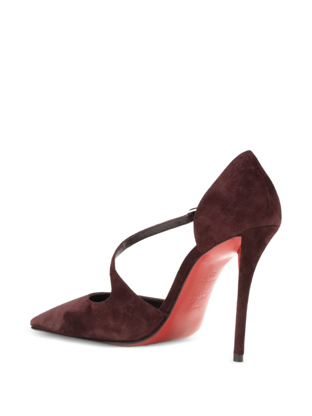 Christian Louboutin With Heel Bordeaux