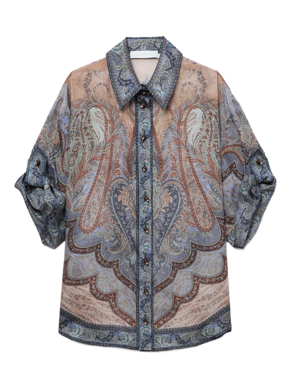 Zimmermann Shirts Blue