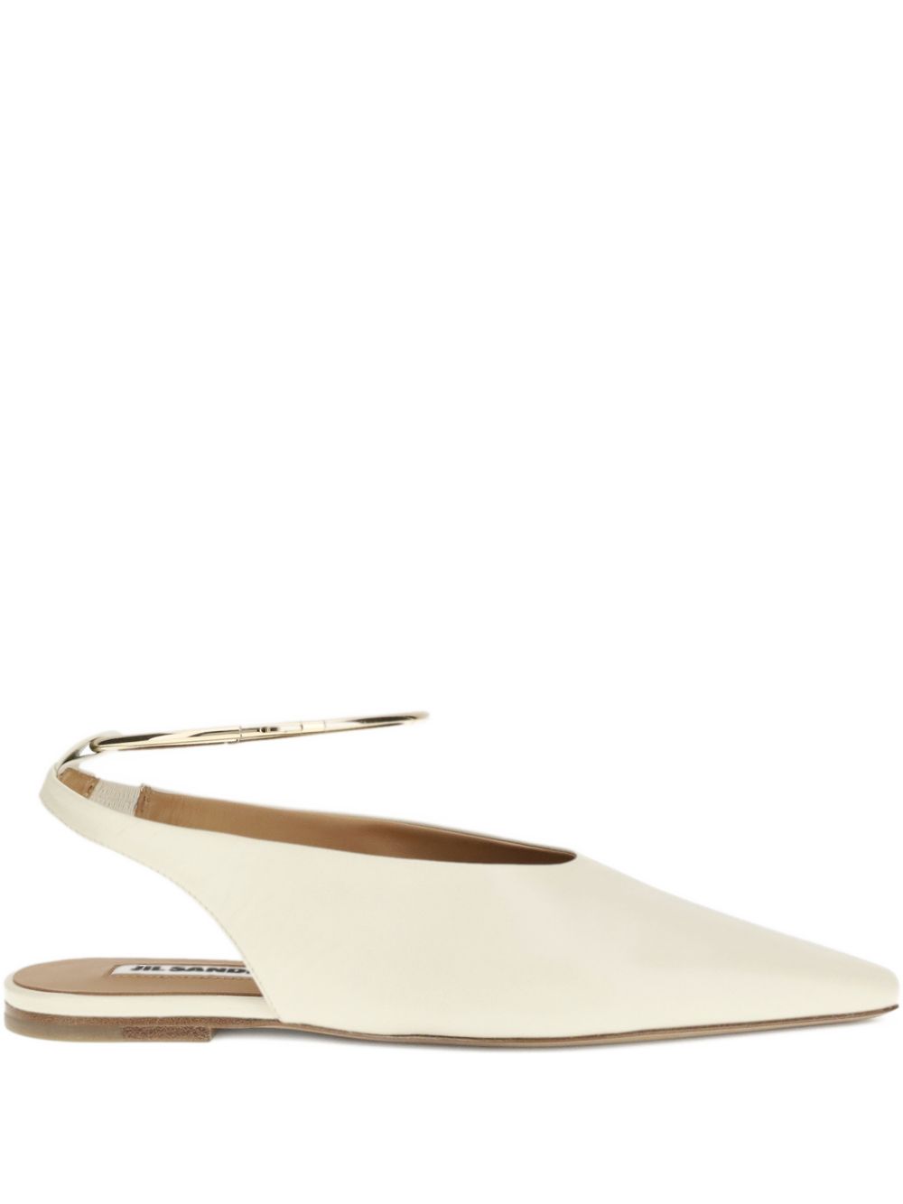 Jil Sander Flat shoes White