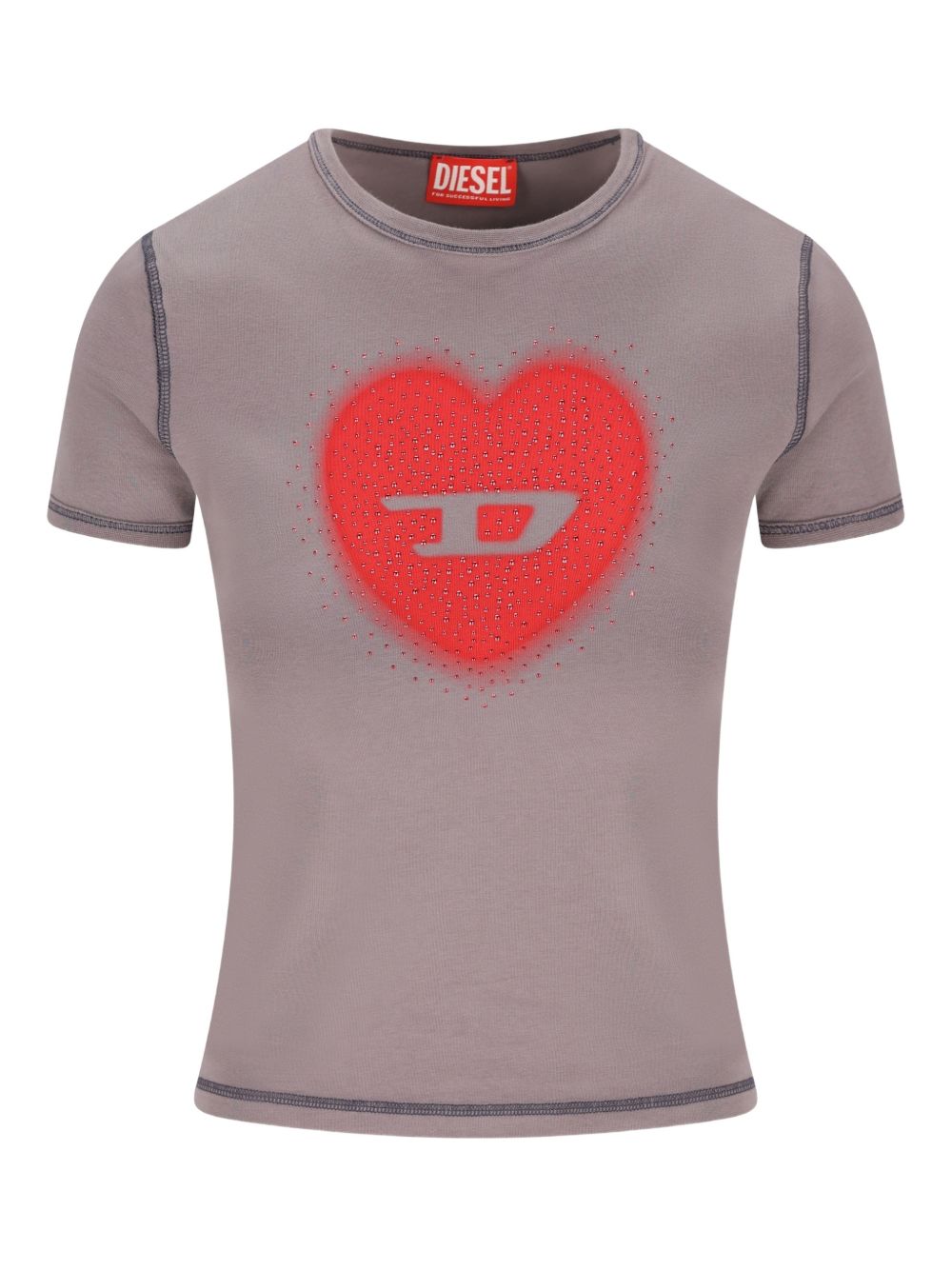 Diesel T-shirts and Polos Grey