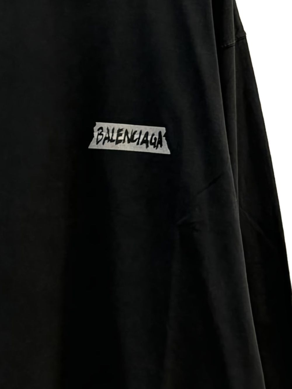 Balenciaga T-shirts and Polos Black