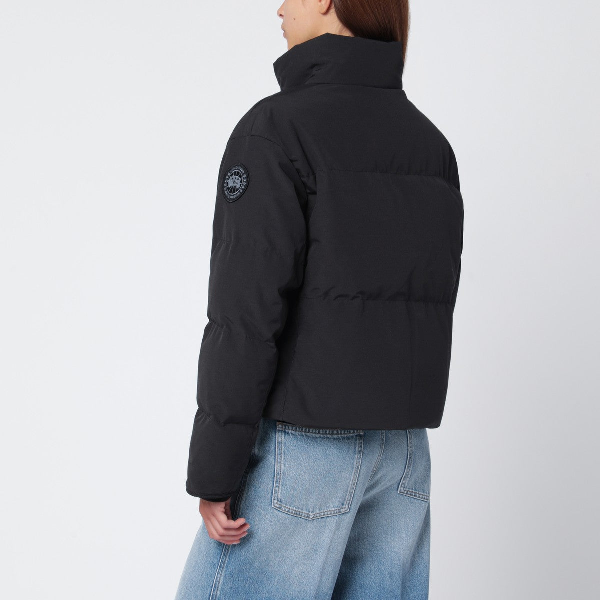 Canada Goose Black cropped jacket Grandview Black Label