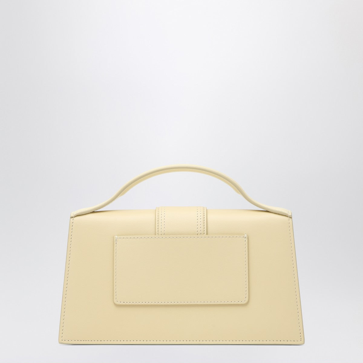 JACQUEMUS Le Grand Bambino bag in ivory leather