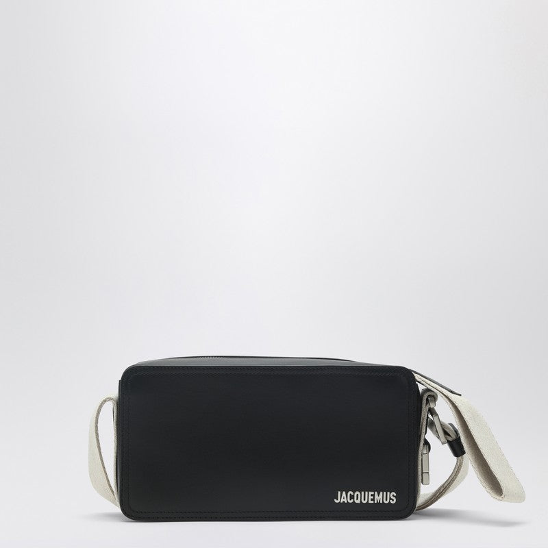 JACQUEMUS Shoulder bag The Horizontal Black rope