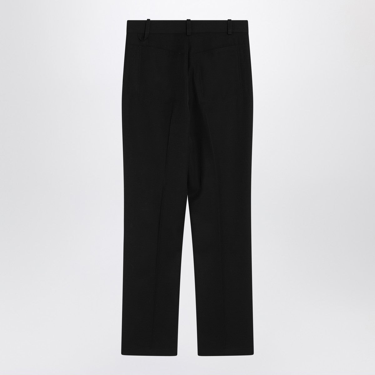 JACQUEMUS Black trousers in cotton blend