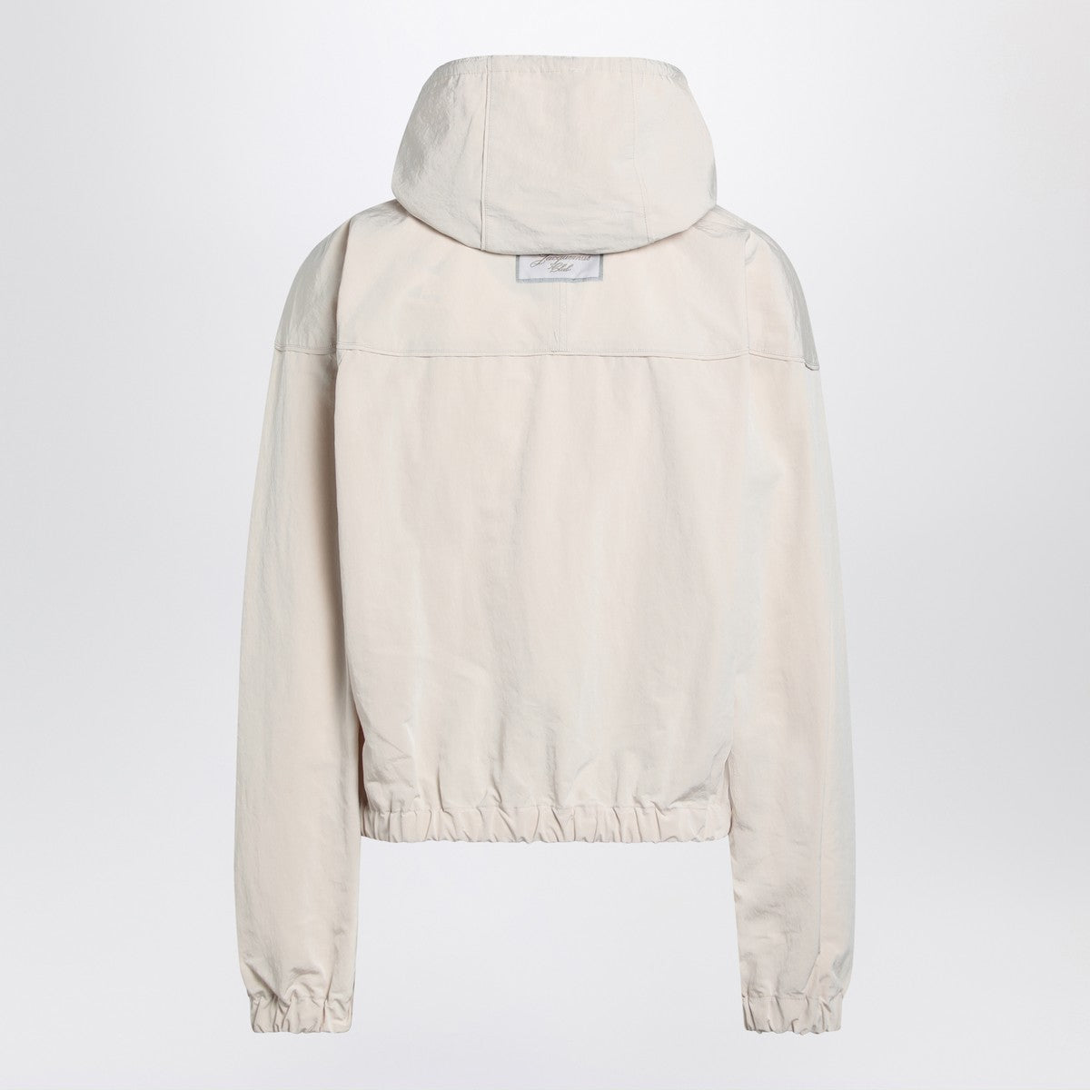 JACQUEMUS Bateau ivory windbreaker jacket