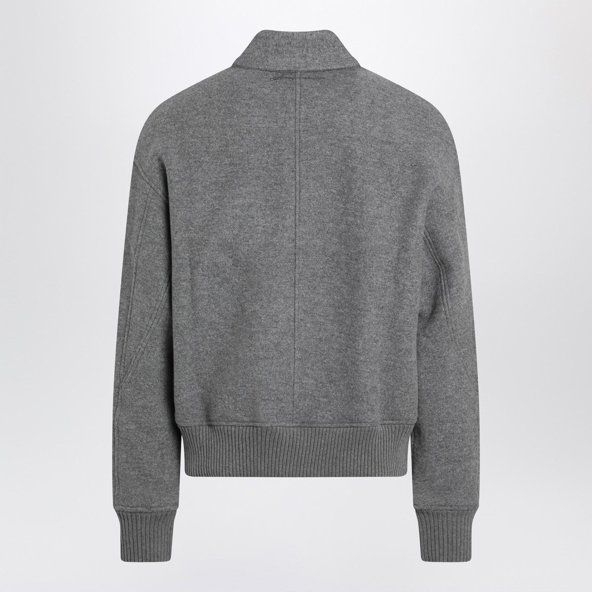 JACQUEMUS Grey wool jacket