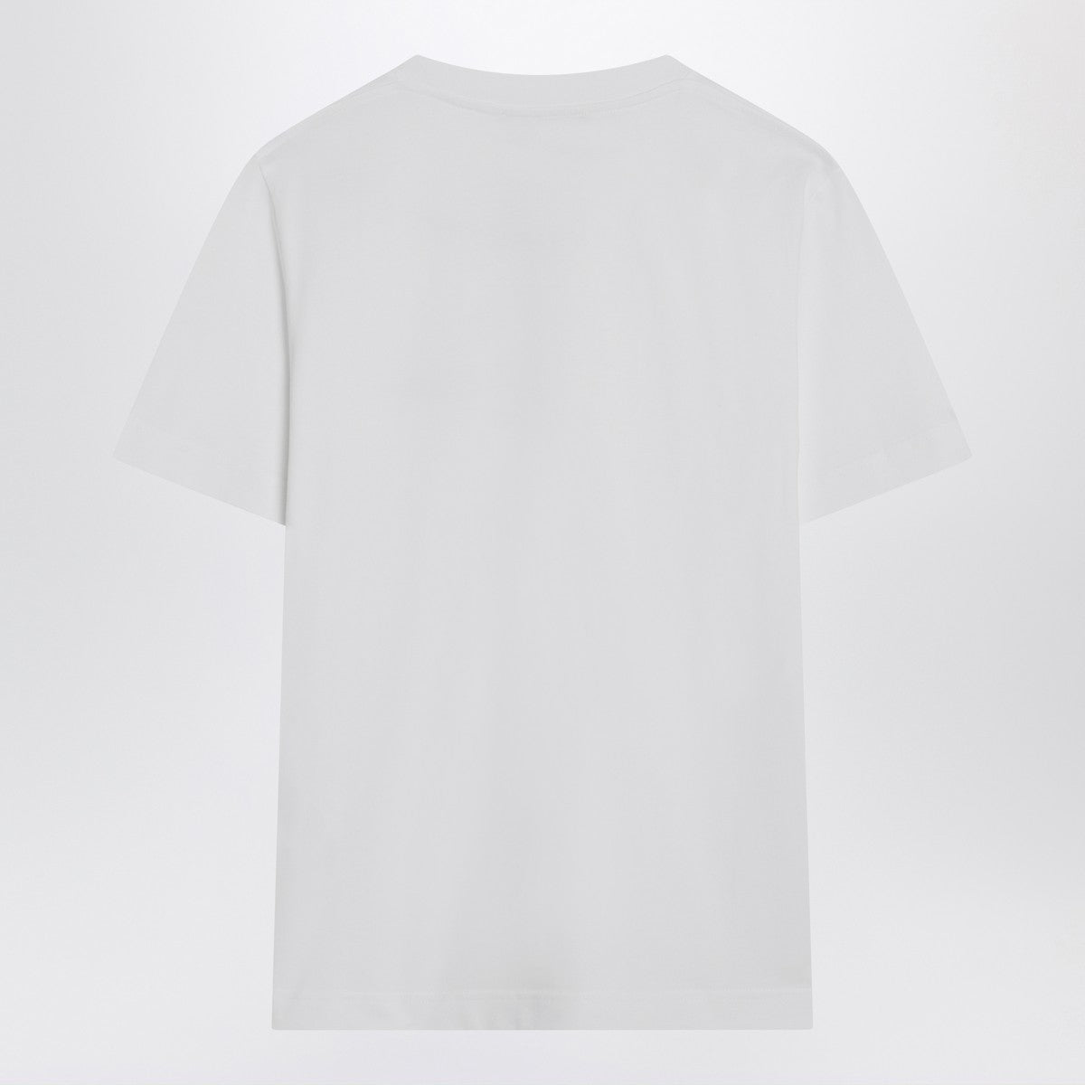 JACQUEMUS White T-shirt with logo patch