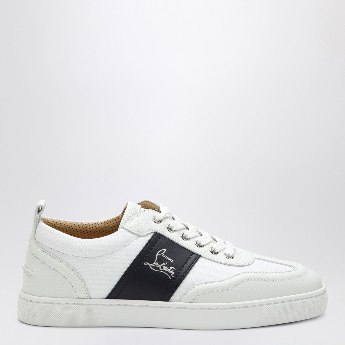 Christian Louboutin Retero white/navy blue sneaker
