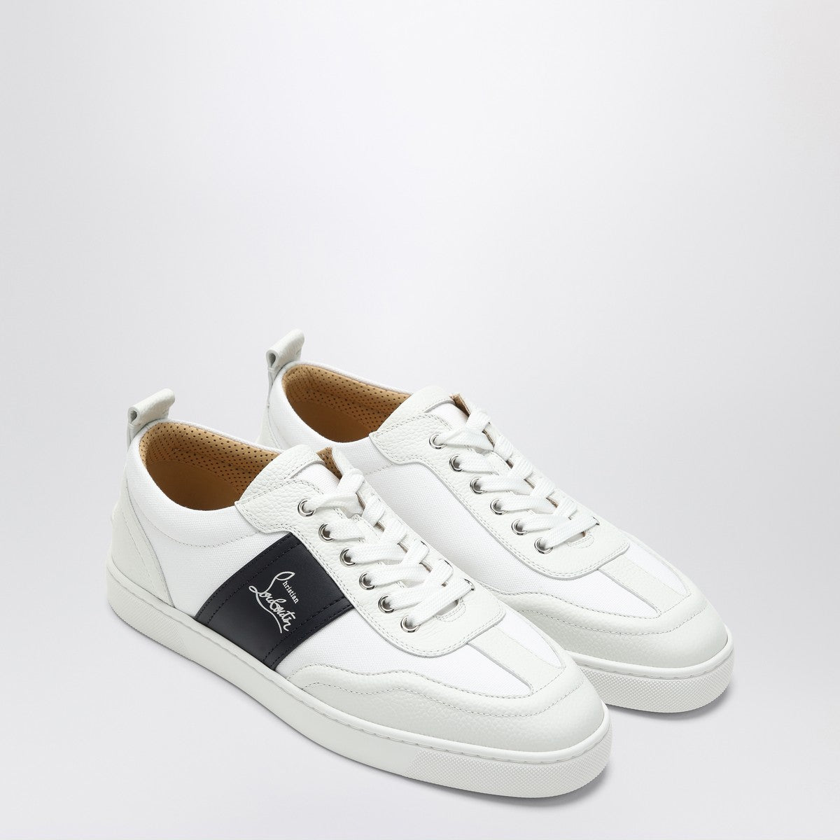 Christian Louboutin Retero white/navy blue sneaker