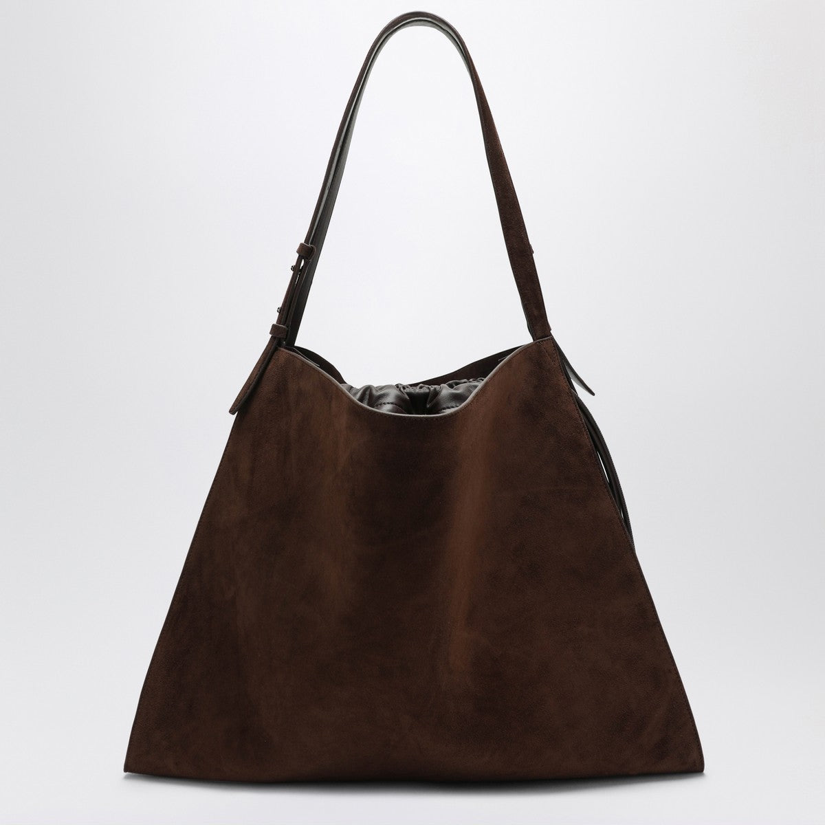 Christian Louboutin Brown suede Baggy tote bag