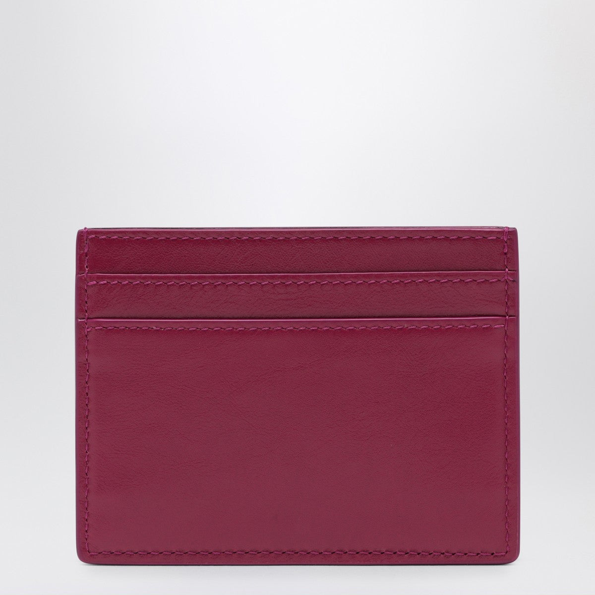 Saint Laurent Fuchsia leather credit card holder
