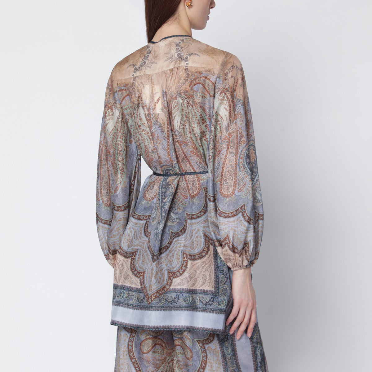 ZIMMERMANN Wanderlust blouse with tapestry print