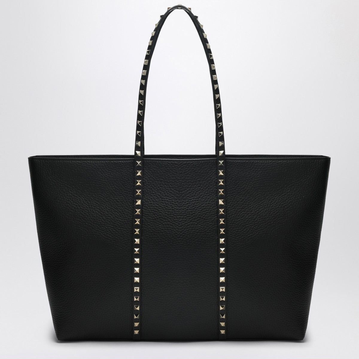 Valentino Garavani Rockstud medium tote bag in black leather
