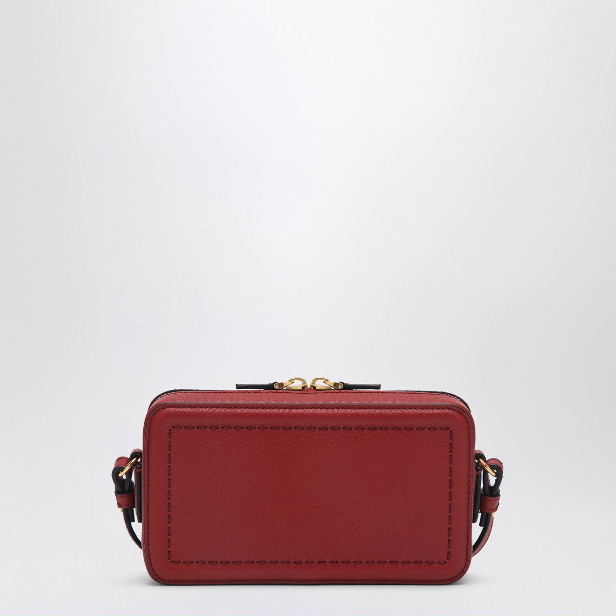 Valentino Garavani Small red leather crossbody bag Alltime