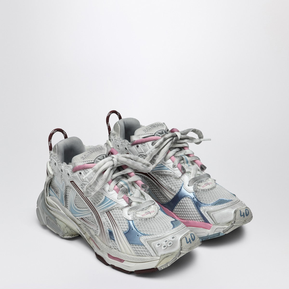 Balenciaga Runner sneaker white//blue/pink/grey