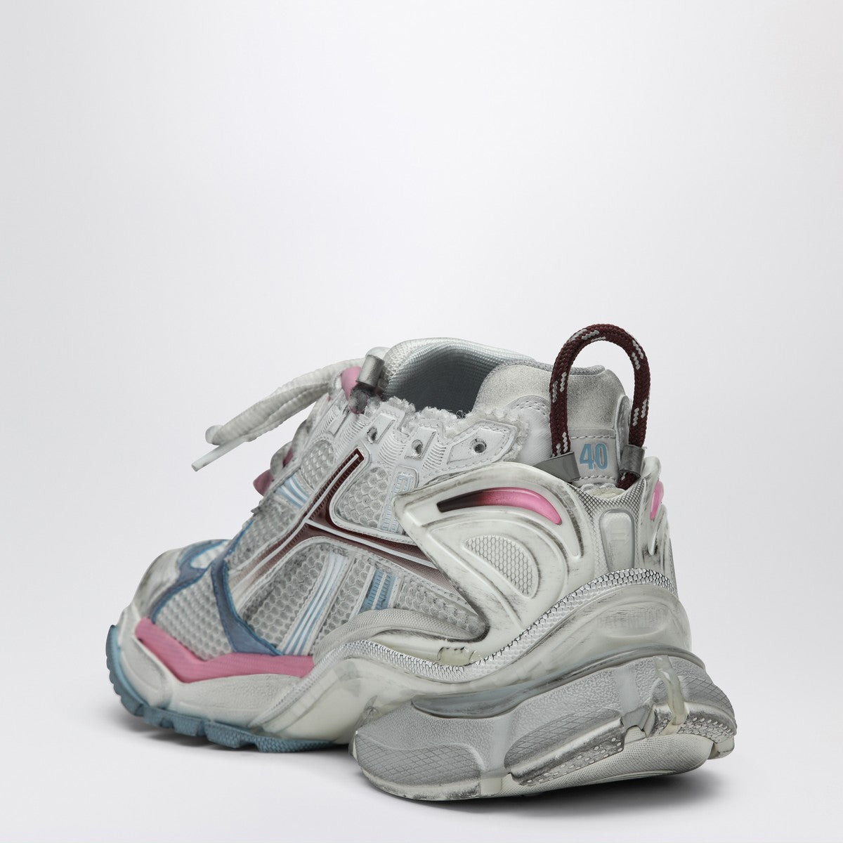Balenciaga Runner sneaker white//blue/pink/grey