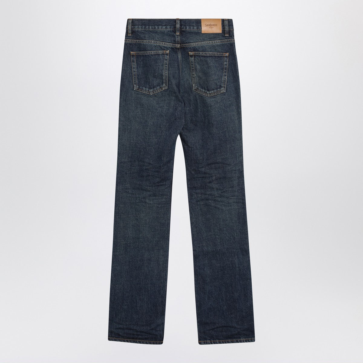 Saint Laurent Nico jeans in Heritage indigo denim