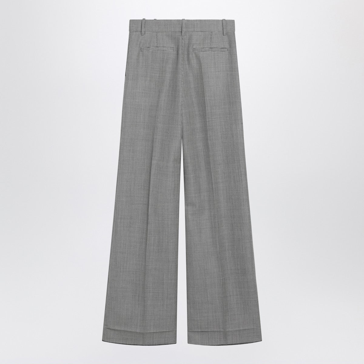 Valentino Vichy-check wool-blend trousers