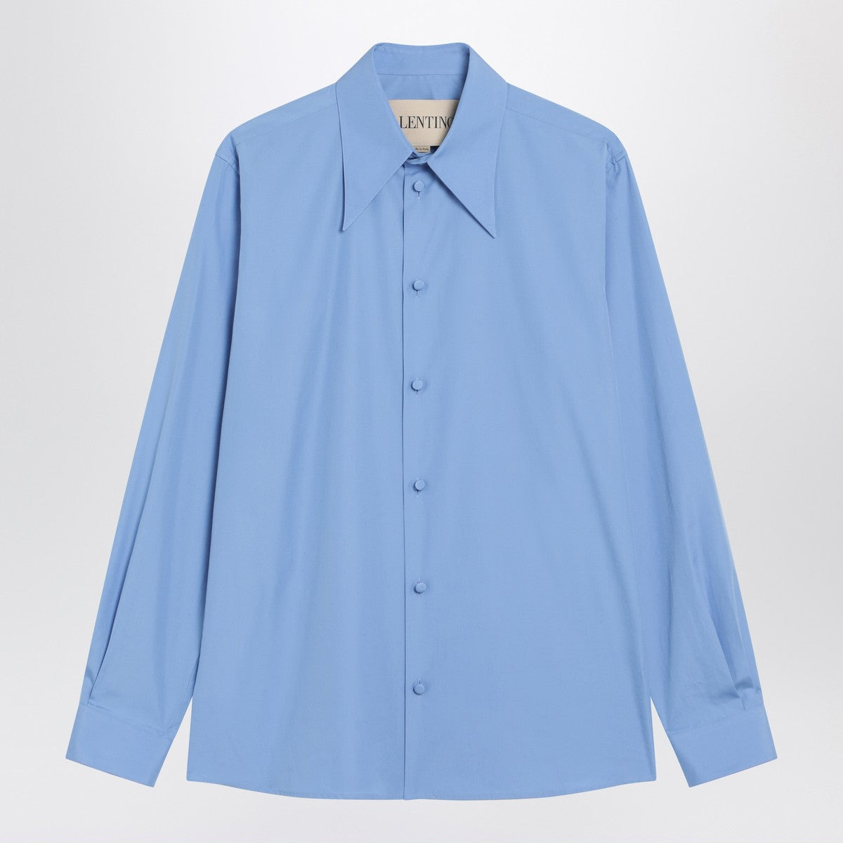 Valentino Light blue cotton shirt