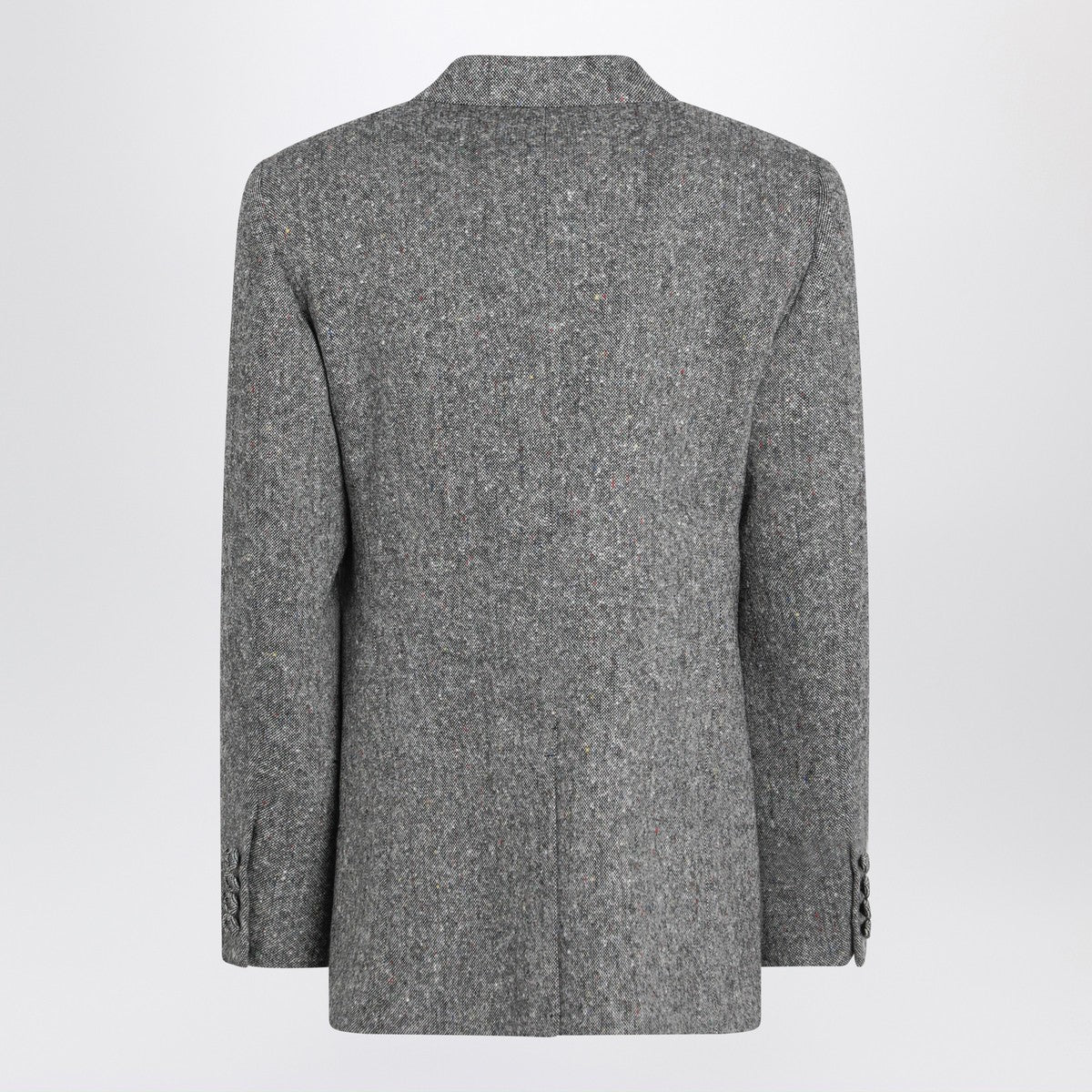 Valentino Double-breasted jacket in natté wool bouclé