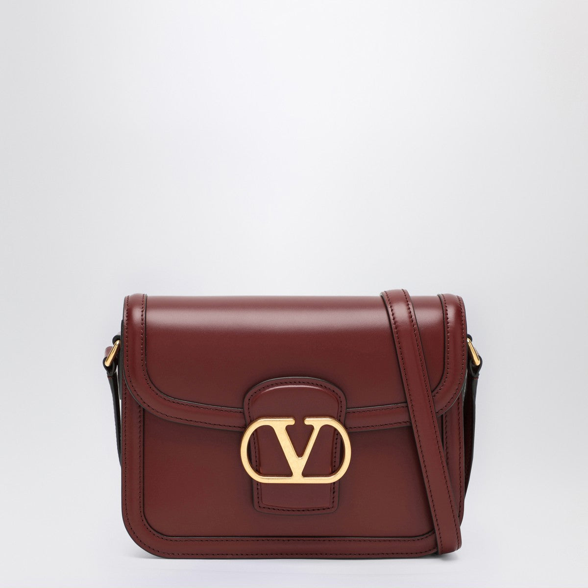 Valentino Garavani Small 9TO5 bag in bordeaux
