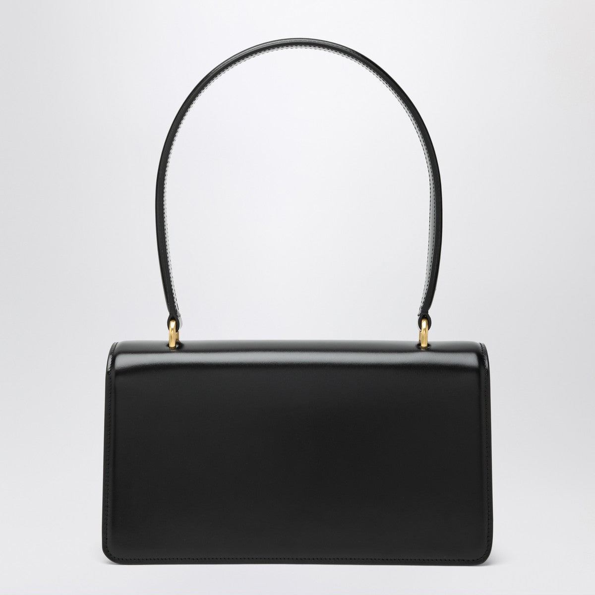 Valentino Garavani Vain bag in black glossy calfskin
