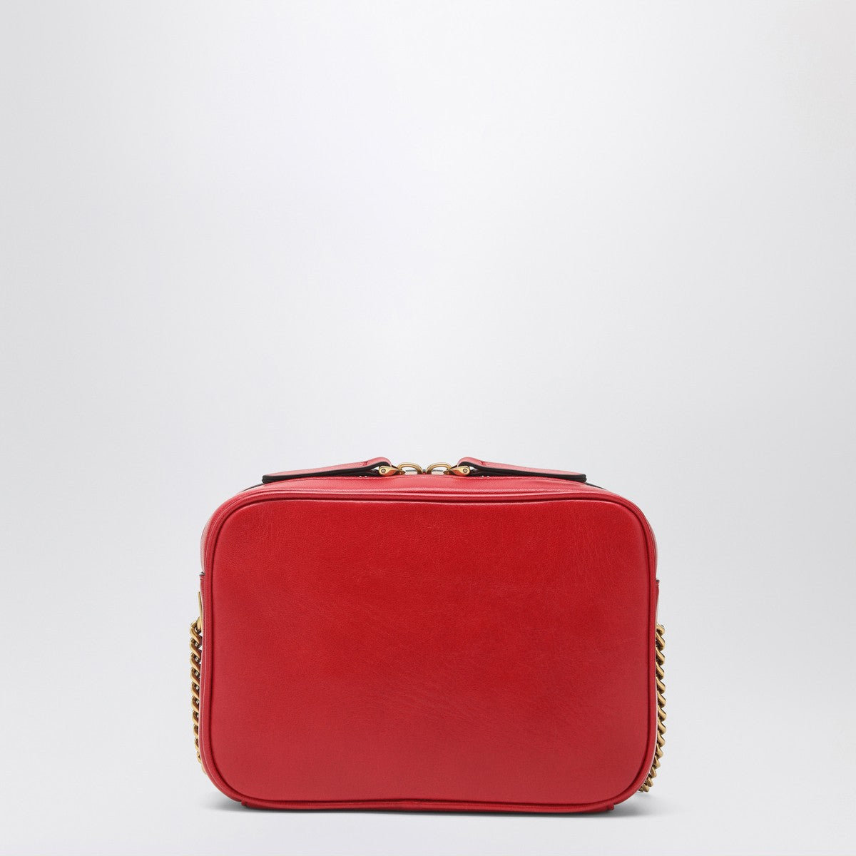 Valentino Garavani Viva Superstar chain belt bag red/black