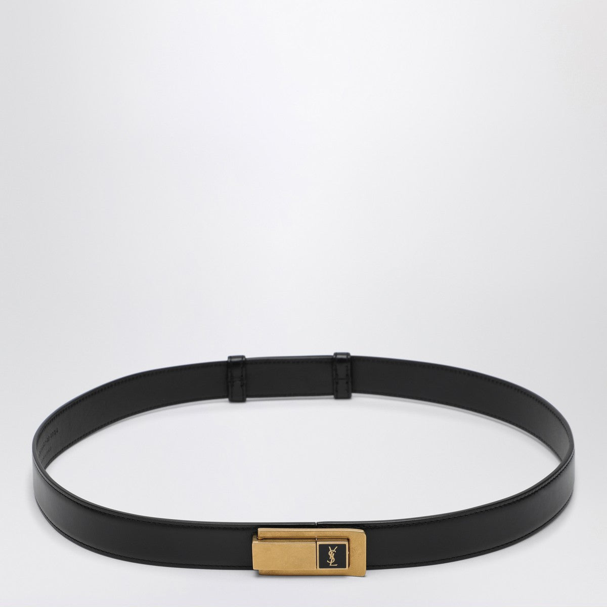 Saint Laurent Black belt with Charniere buckle