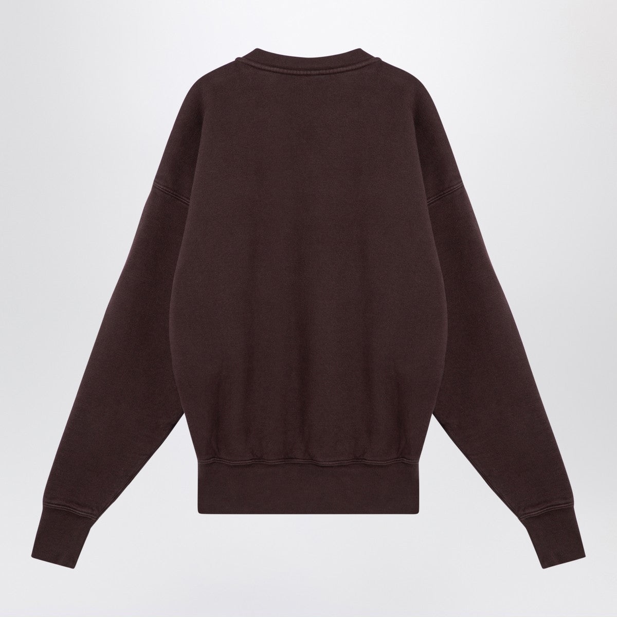 Saint Laurent Taupe coloured plush cotton sweatshirt