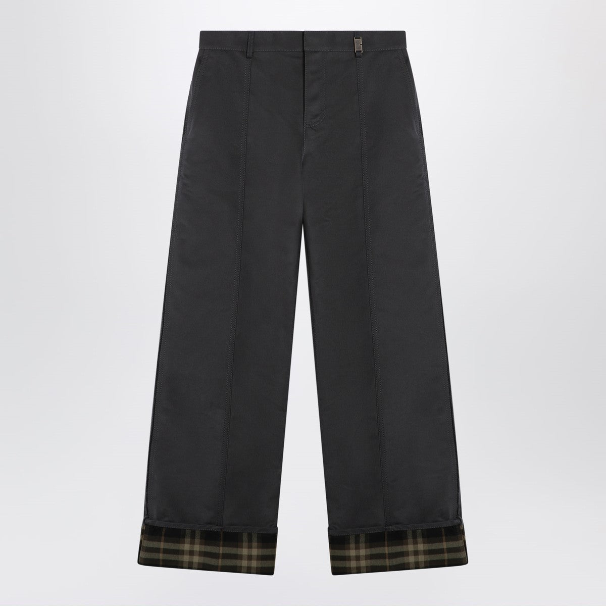 Burberry Ash coloured trousers with lapels