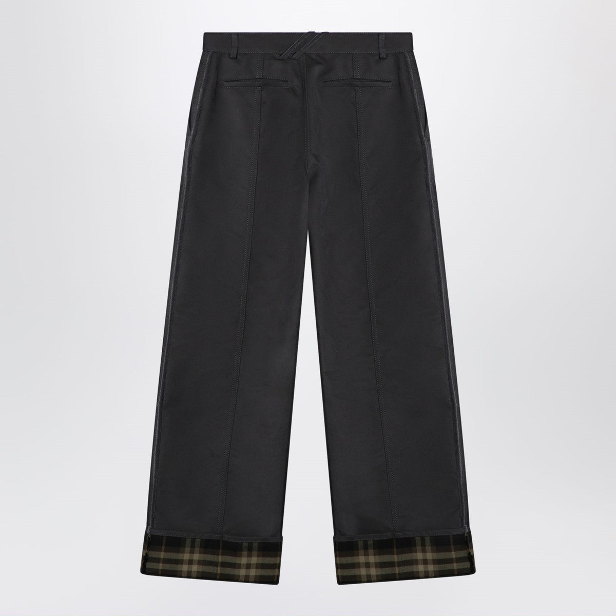 Burberry Ash coloured trousers with lapels