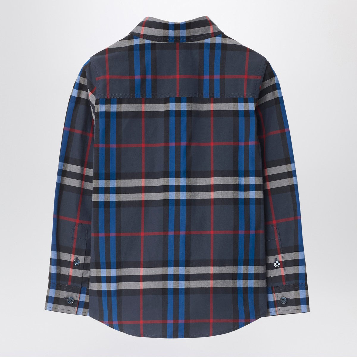 Burberry Gray shirt with Check pattern
