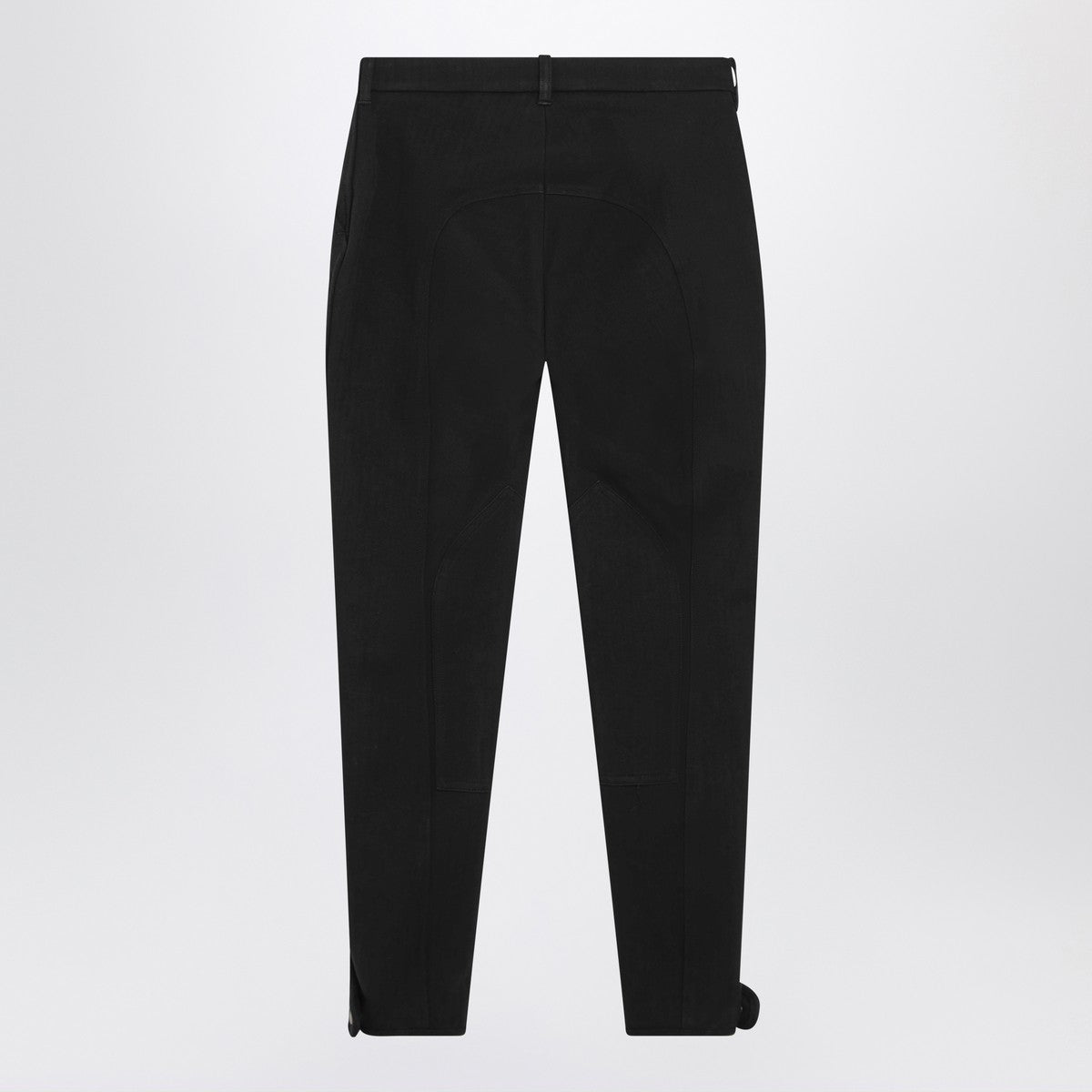 Burberry Black slim cotton-stretch Jodhpur trousers