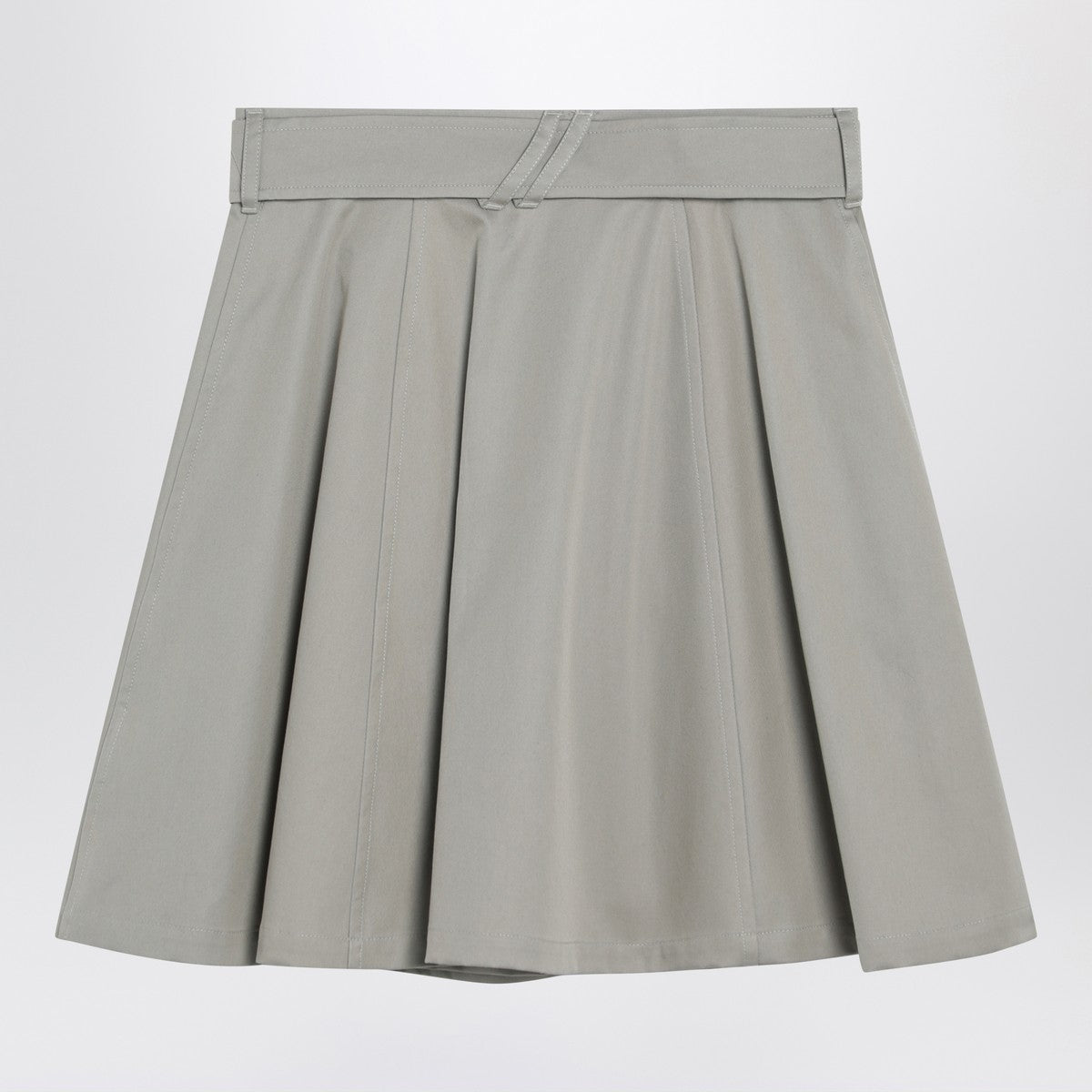 Burberry Beige trench mini skirt in gabardine