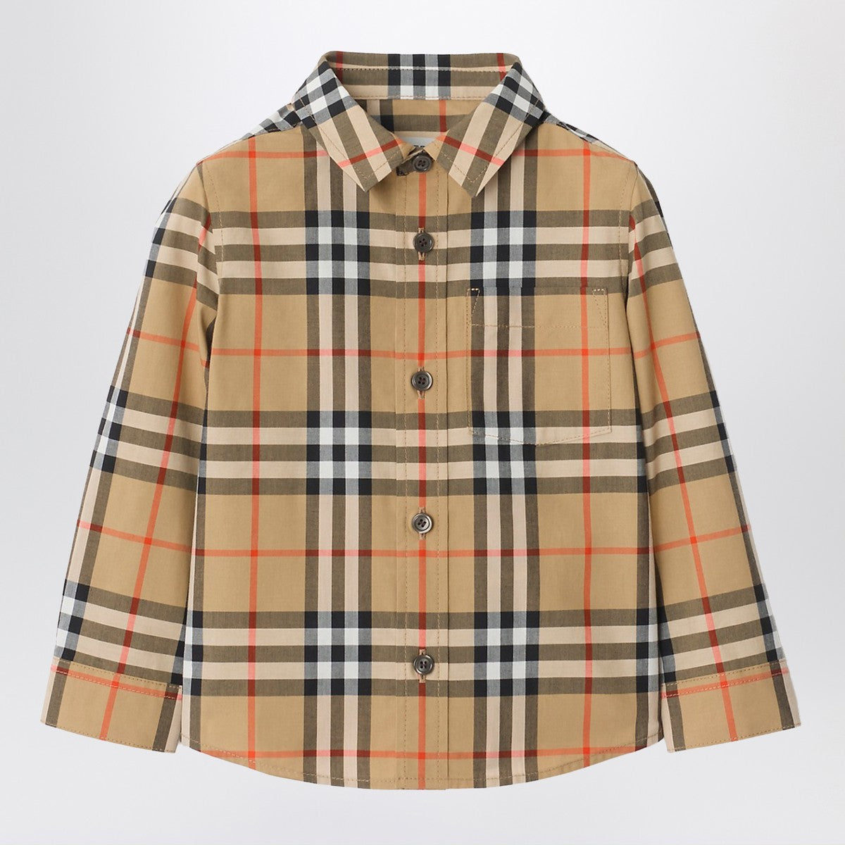 Burberry Cotton shirt with Check motif