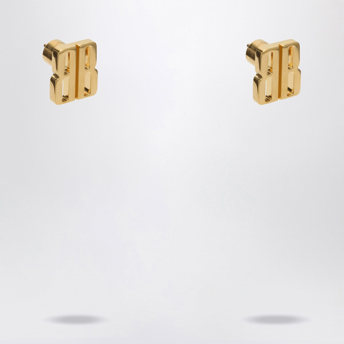 Balenciaga Nano XS gold Stud Earrings